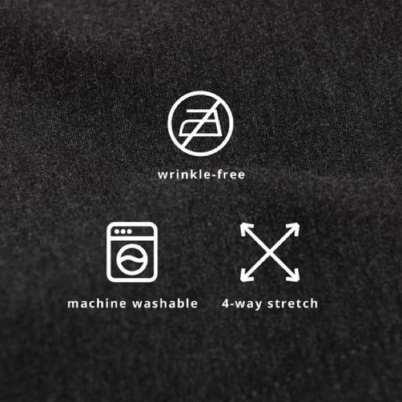 Betabrand Dress Pant Yoga Pant Straight-Leg class - Picture 9 of 16